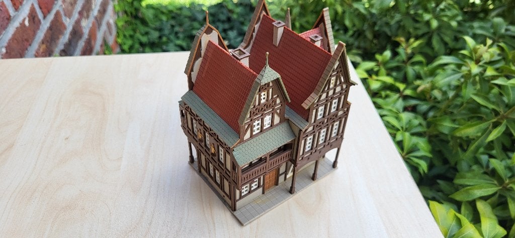 veel mooie H0 modelspoorbaan gebouwen ( nr 21/34 ), Hobby en Vrije tijd, Modeltreinen | H0, Zo goed als nieuw, Brug, Tunnel of Gebouw
