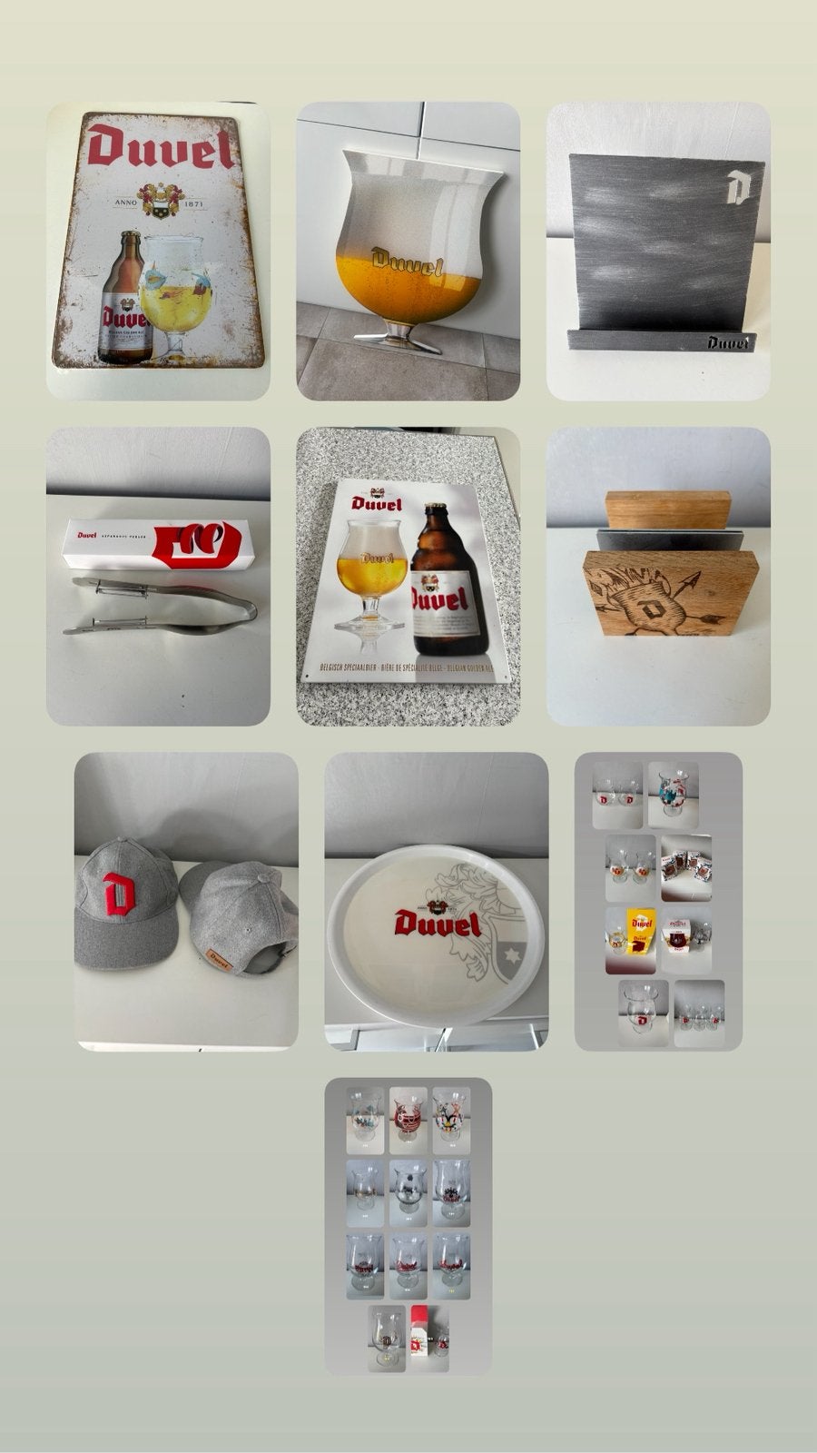 Articles et verres de collection DUVEL, Collections, Enlèvement ou Envoi, Comme neuf, Duvel