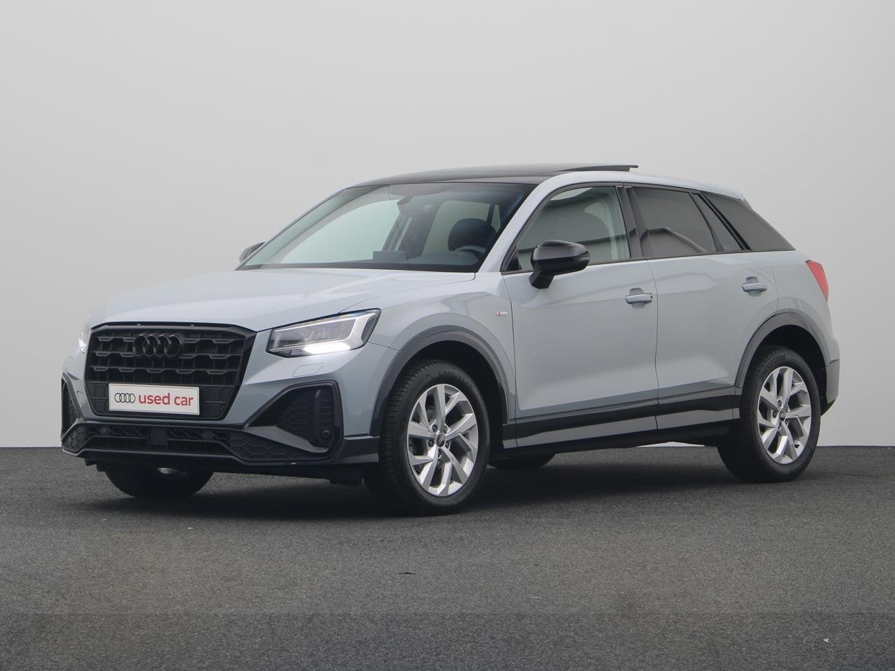 Audi Q2 S-LINE 30 TFSI 110 PK  PANORAMISCH SCHUIFDAK, Auto's, Panoramadak, Q2, https://public.car-pass.be/vhr/efb6bb11-9cfa-4f7b-a654-7e2786353008
