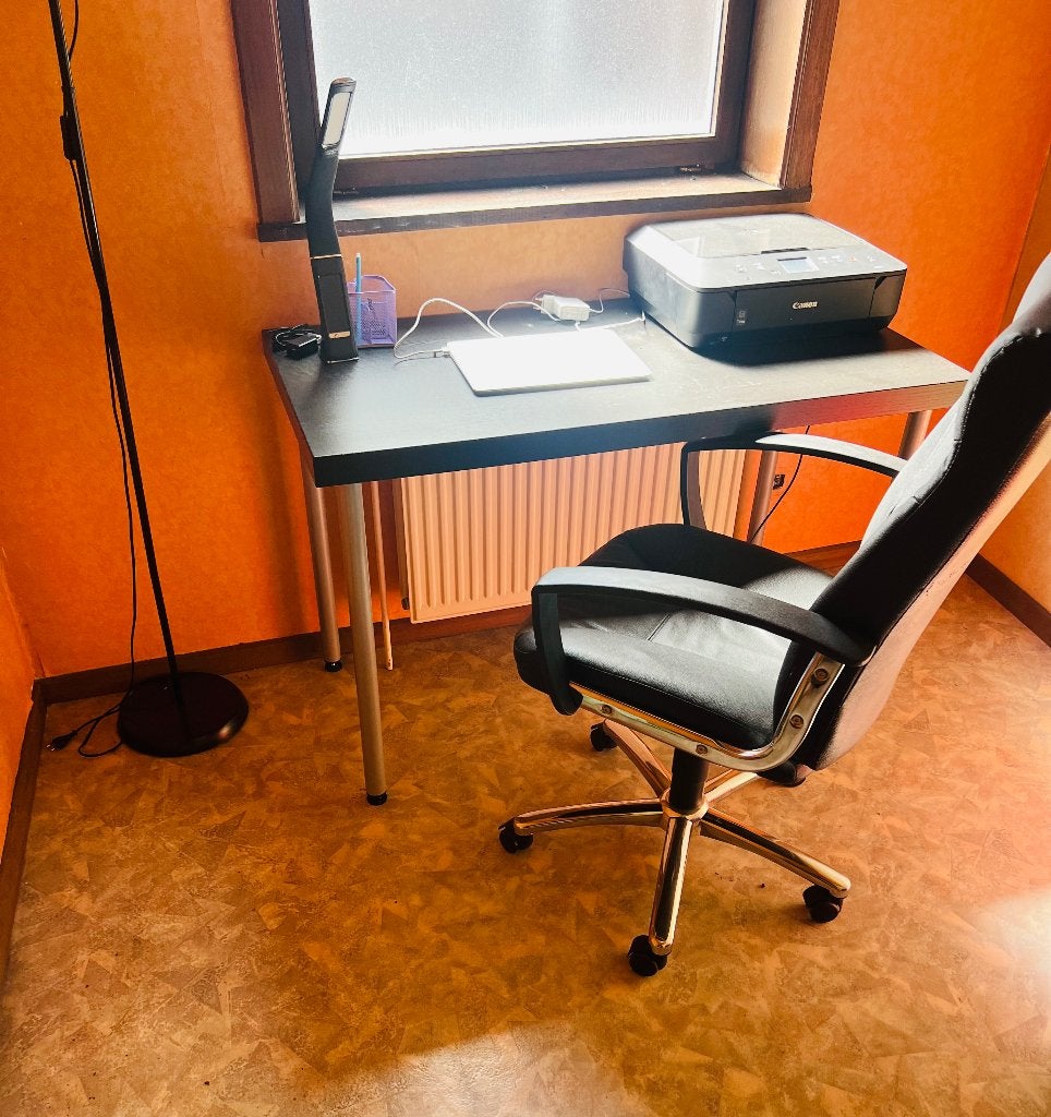 Chaise bureau, Enlèvement, Comme neuf, Noir, Chaise de bureau