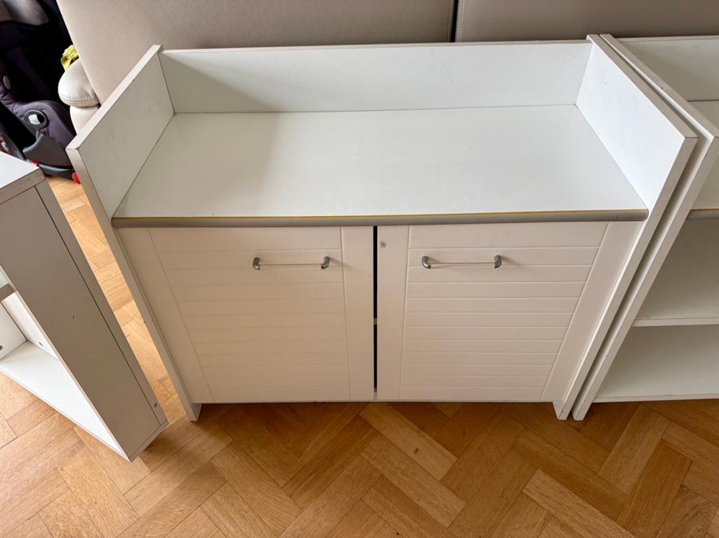 Ensemble de bureau Gautier 2 pièces - Blanc, Maison & Meubles, Mobilier complet, Enlèvement