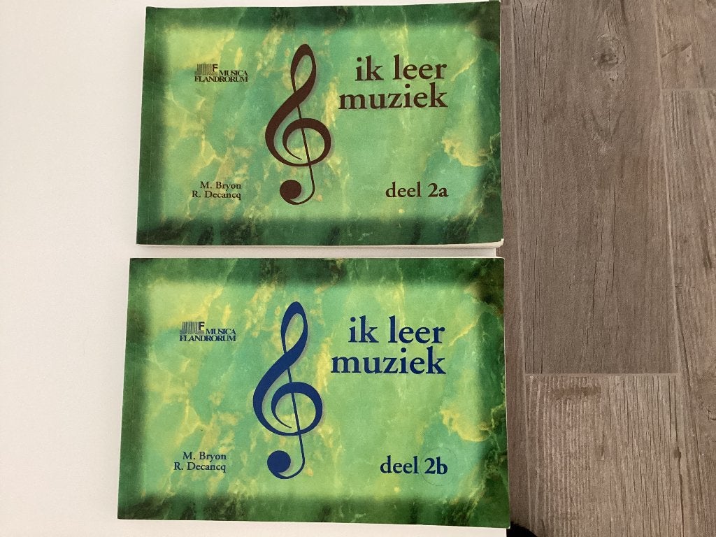 Ik leer muziek 1a en 2b, Ophalen of Verzenden, Zo goed als nieuw