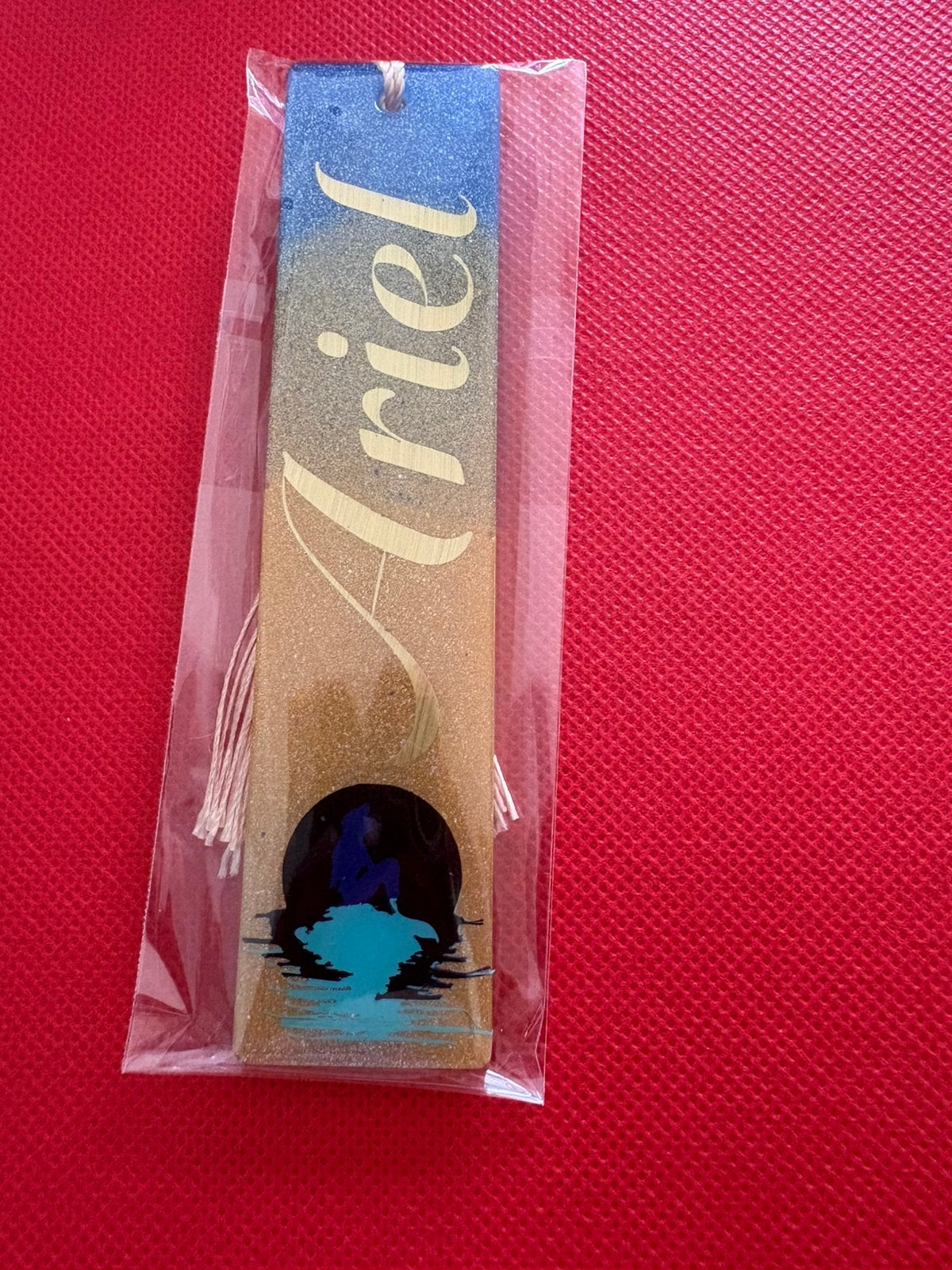 Marque-page Ariel – La Petite Sirène – Résine époxy, Enlèvement ou Envoi, Neuf
