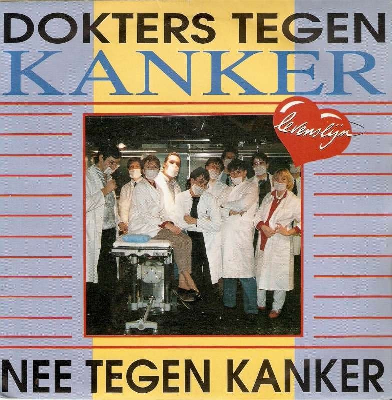 single Dokters tegen kanker - Nee tegen kanker, Cd's en Dvd's, 1990 - 1999, 7 inch, Single, Ophalen of Verzenden