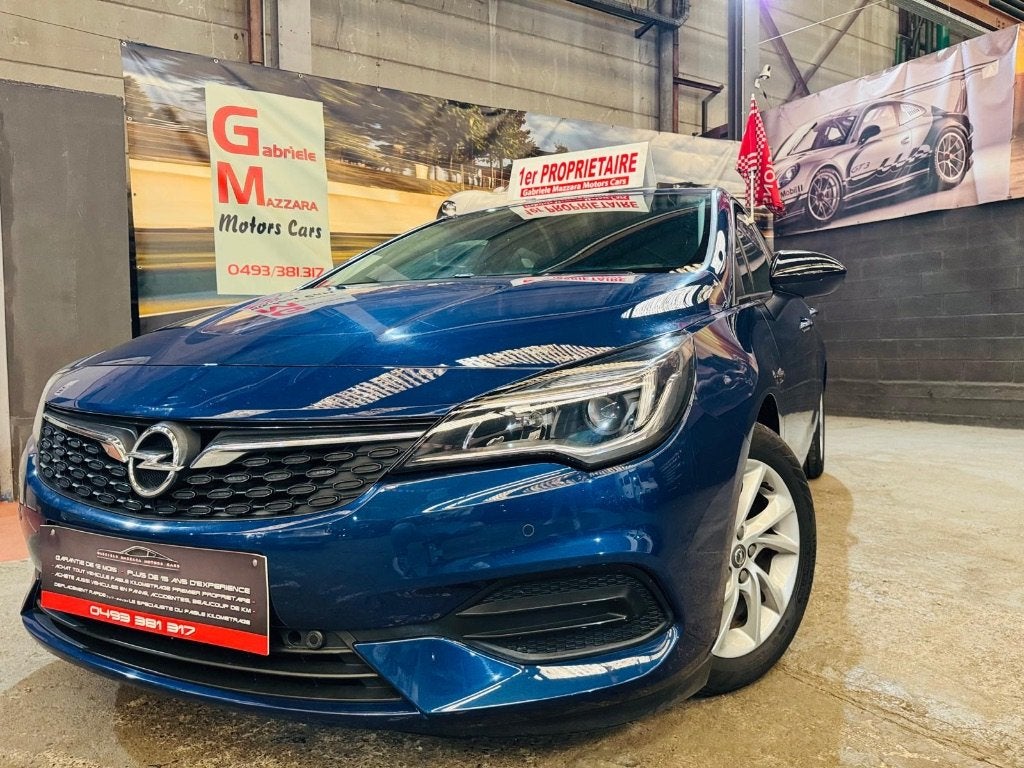 Opel Astra 1.2i Break Euro6 GPS Airco J.A - MOTEUR HS, Autos, Achat, Euro 6, Entreprise, Boîte manuelle