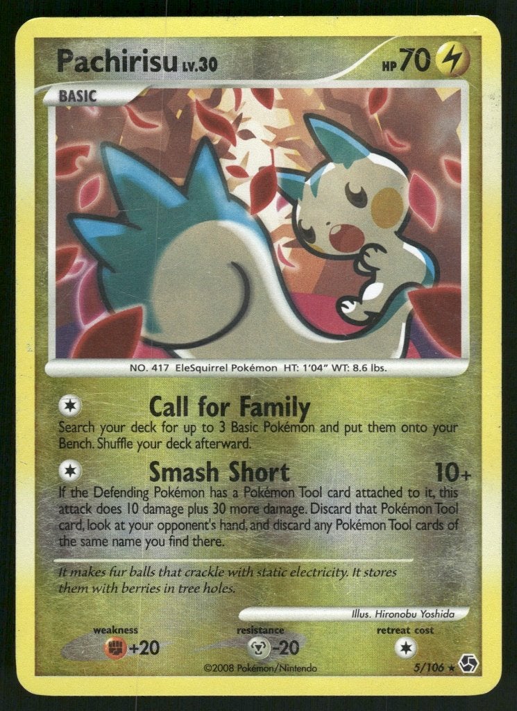 Pachirisu 5/106 - Great Encounters (Reverse Holo) NM), Verzenden, Gebruikt