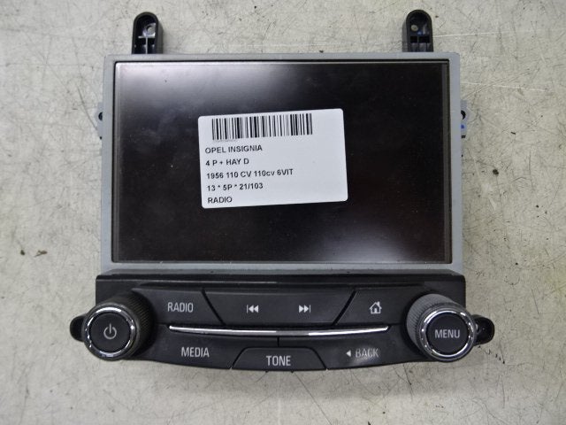 RADIO Opel Insignia (01-2008/03-2017) (90802619), Utilisé, Rue de l'Espoir 34 34
4030  GRIVEGNÉE, BE, Info@Collignon.be, Opel