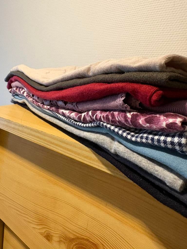 10 tops/hemdjes/onderkleding (S/M)., Ophalen of Verzenden, Overige kleuren, Overige typen