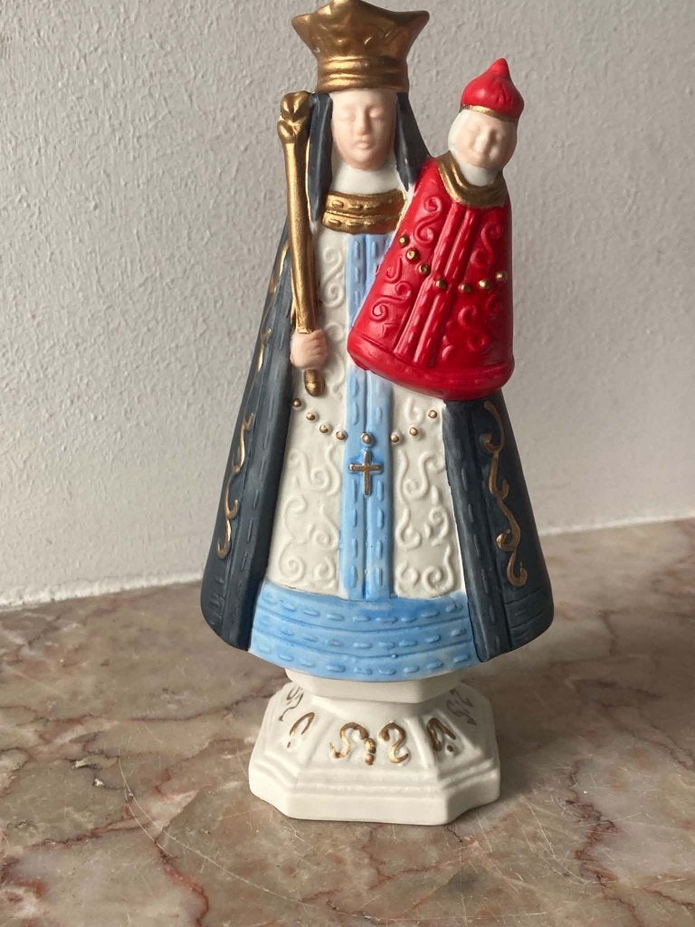 Beeldje Maria OLV van Scherpenheuvel biscuit (16 cm), Enlèvement ou Envoi