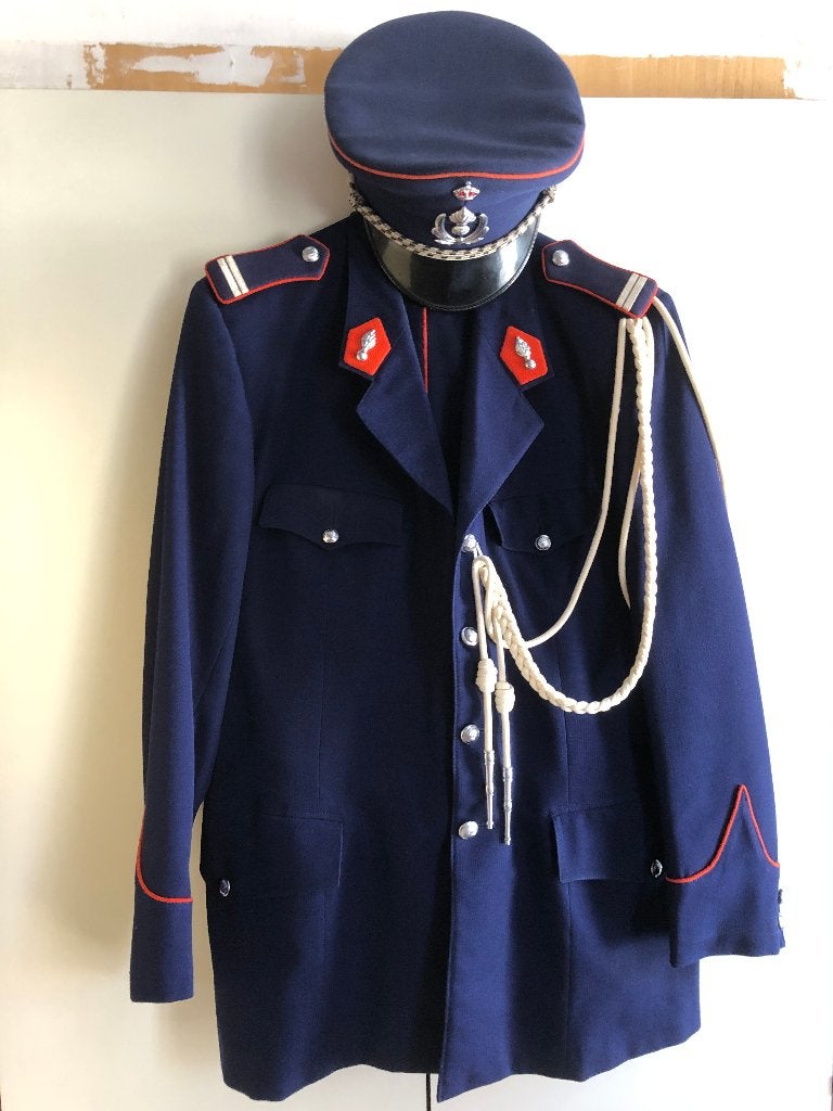 Rijkswacht uniform, Verzamelen, Ophalen, Gebruikt, Kostuum of Pak