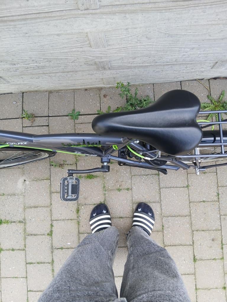 Fiets 20 inch, Ophalen