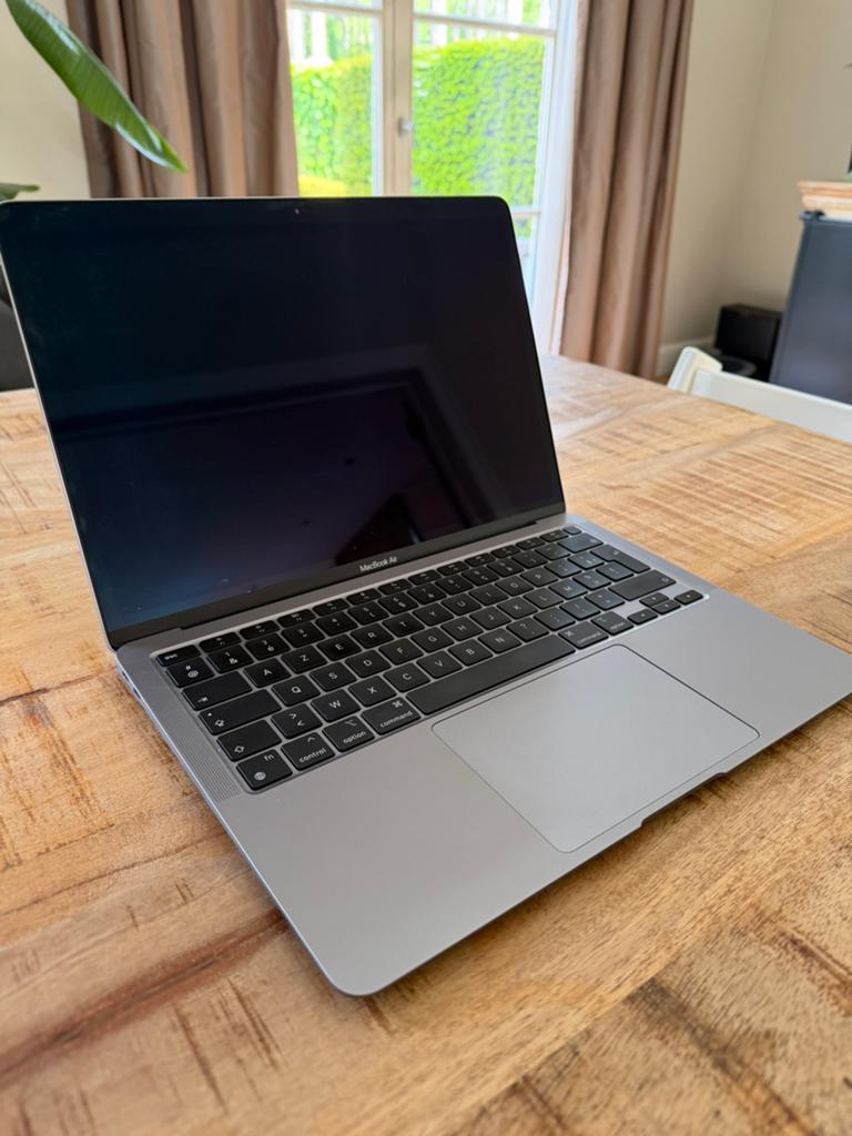 MacBook Air M1 2020, Computers en Software, Apple Macbooks, Ophalen of Verzenden, Zo goed als nieuw, Azerty, MacBook