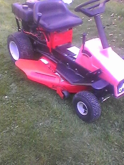 a vendre tracteur tondeuse arien, Brigg's & stratton, Enlèvement, Utilisé, 90 à 120 cm