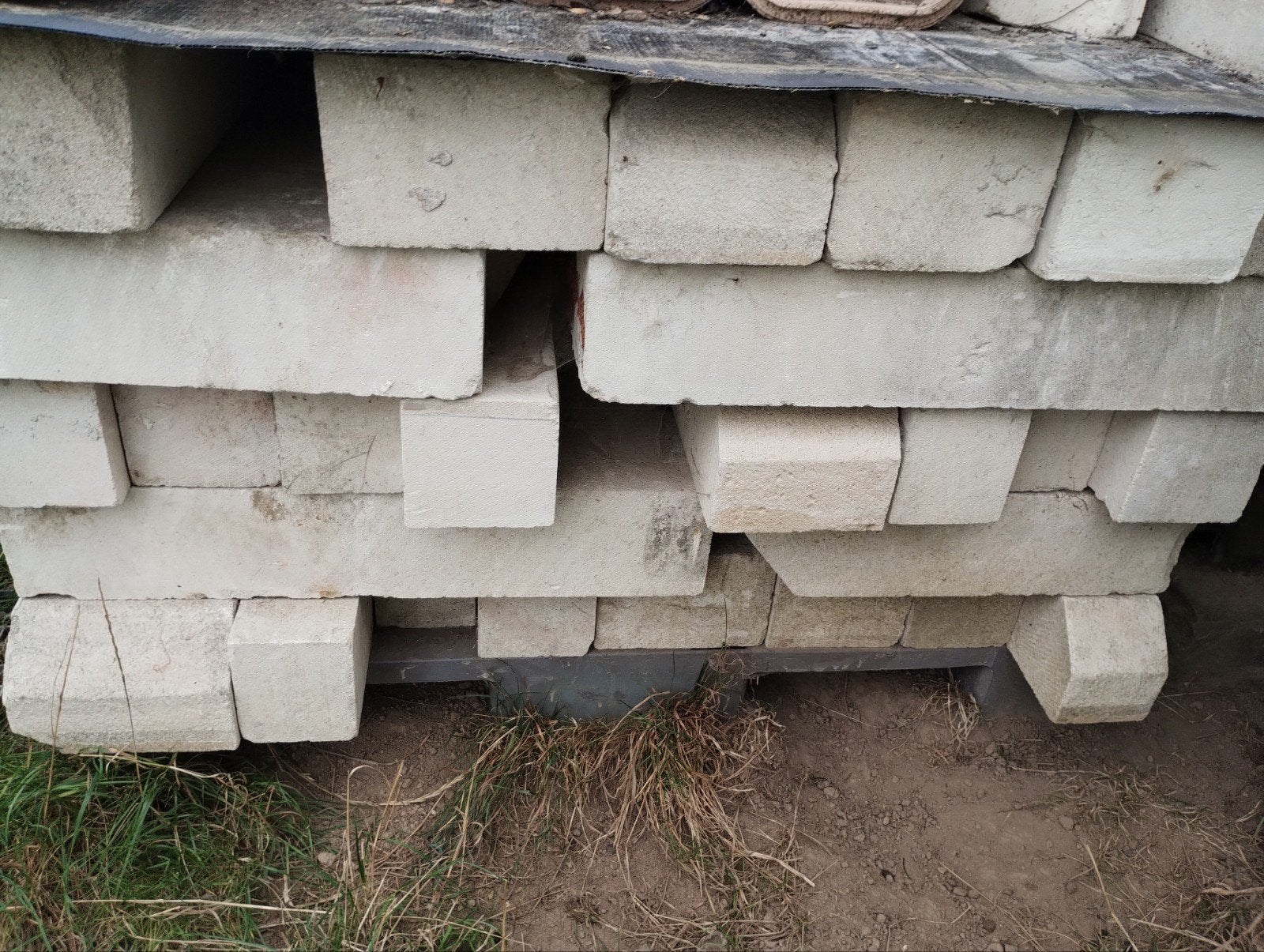blocs sciés en pierre blanche, Bricolage & Construction, Enlèvement ou Envoi