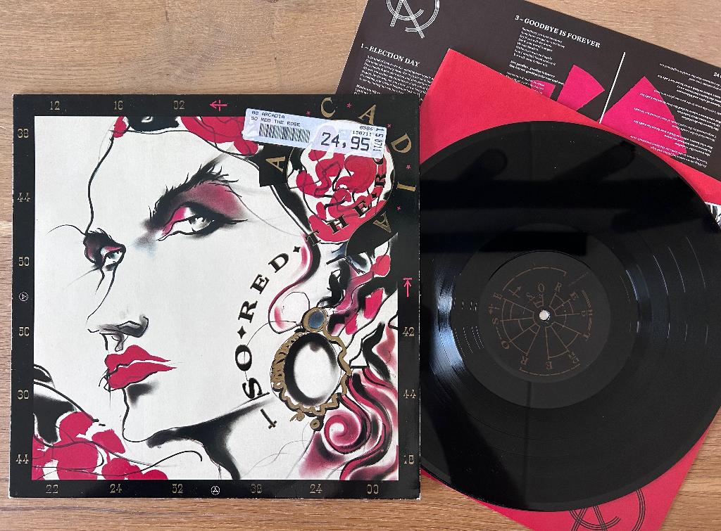 ARCADIA - So Red the Rose ( LP; NMINT ), Envoi, Comme neuf, 12 pouces, Pop rock