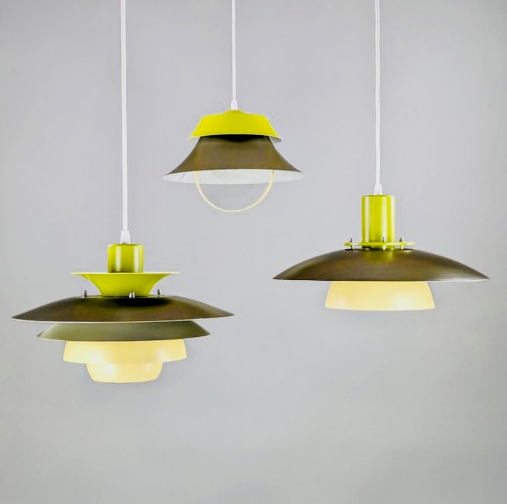 Vintage refurbished deense hang lamp, Ophalen, Zo goed als nieuw