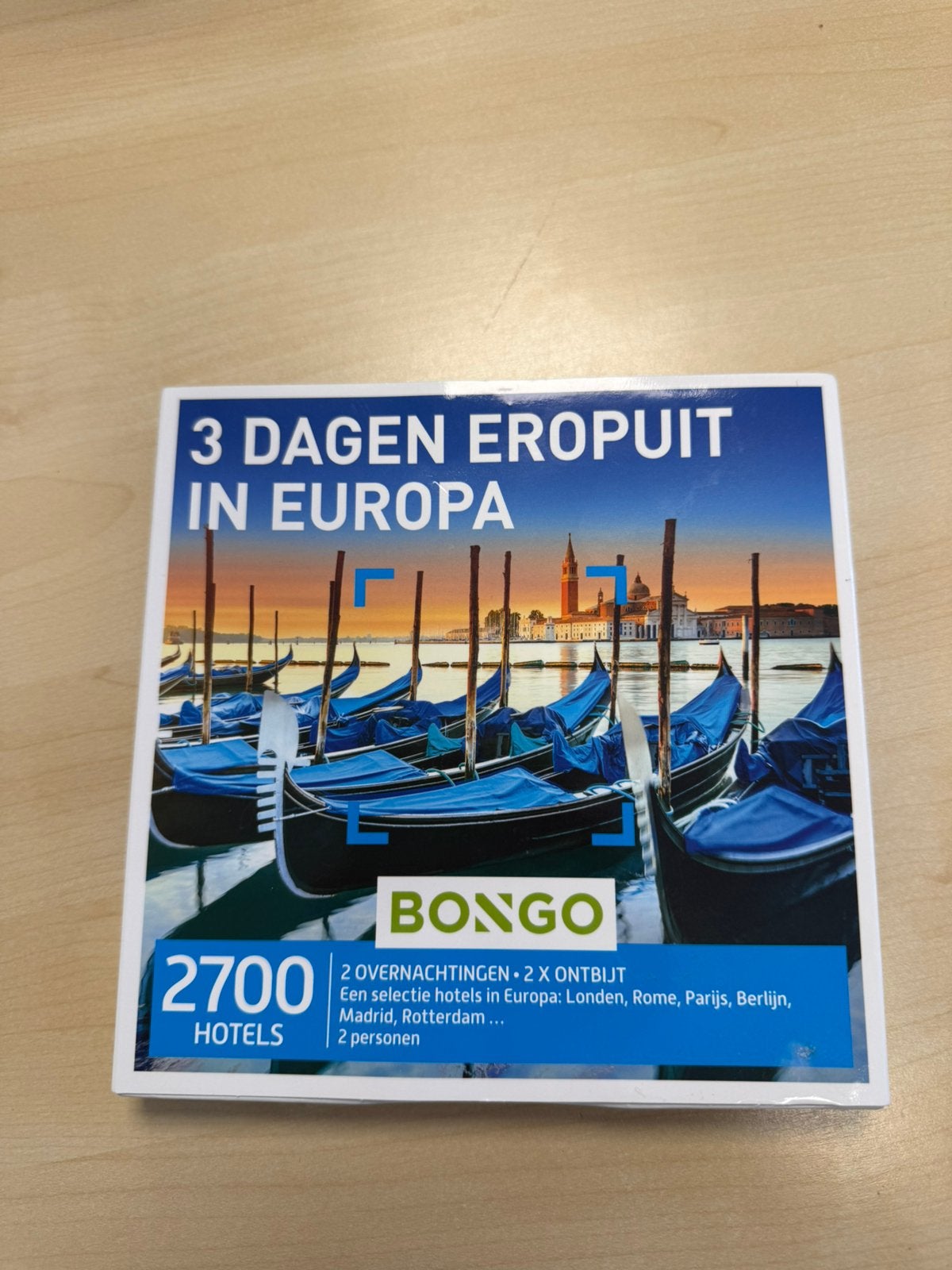 Bongobon “3 dagen erop uit in Europa