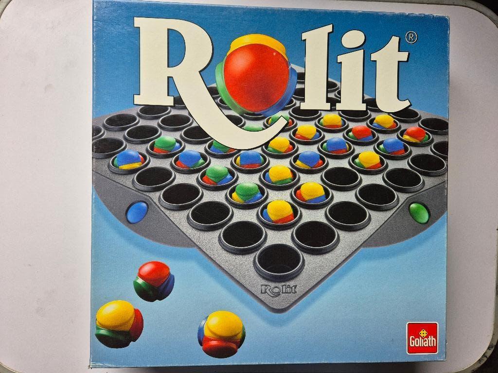 Rolit (multilingue) (non extensible), 1 ou 2 joueurs, Enlèvement ou Envoi, Comme neuf, Goliath