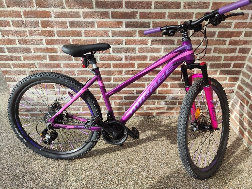 meisjes mounetnbike 26", Fietsen en Brommers, Ophalen, Gebruikt, Schijfrem, 20 inch of meer