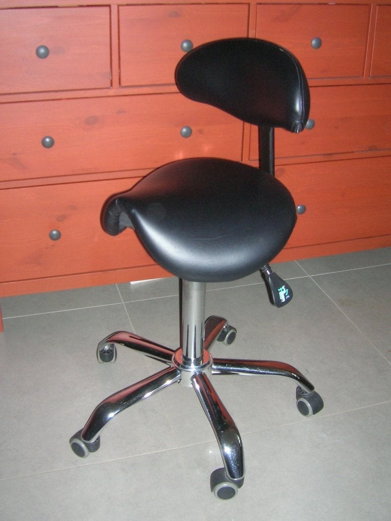Ergonomische stoel, Ophalen, Zwart, Zo goed als nieuw, Bureaustoel