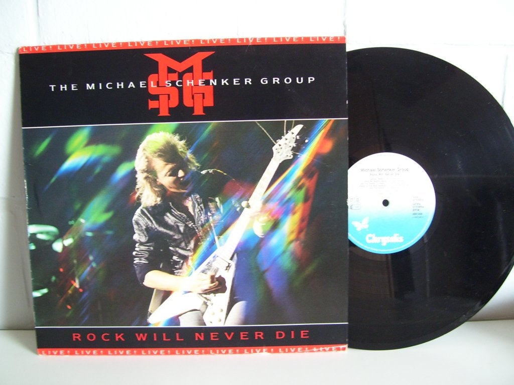 De Michael Schenker Group Rock zal nooit sterven, LP, Hardrock, Originele persing, Ophalen of Verzenden