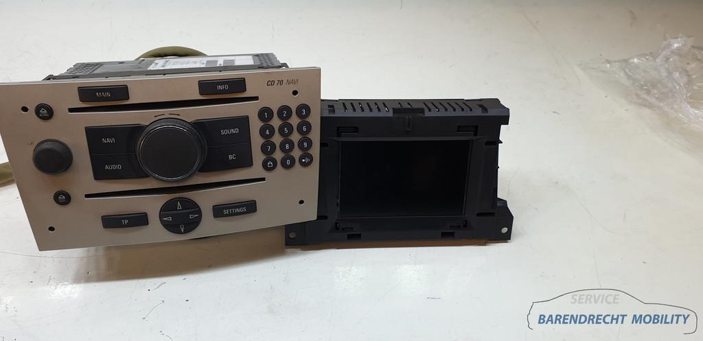 CD70 navigatie radio systeem Opel Astra H Zafira B GMGEHU4C5, Gebruikt, Opel Automobile GmbH, Kontakt@opel-infoservice.de, Opel