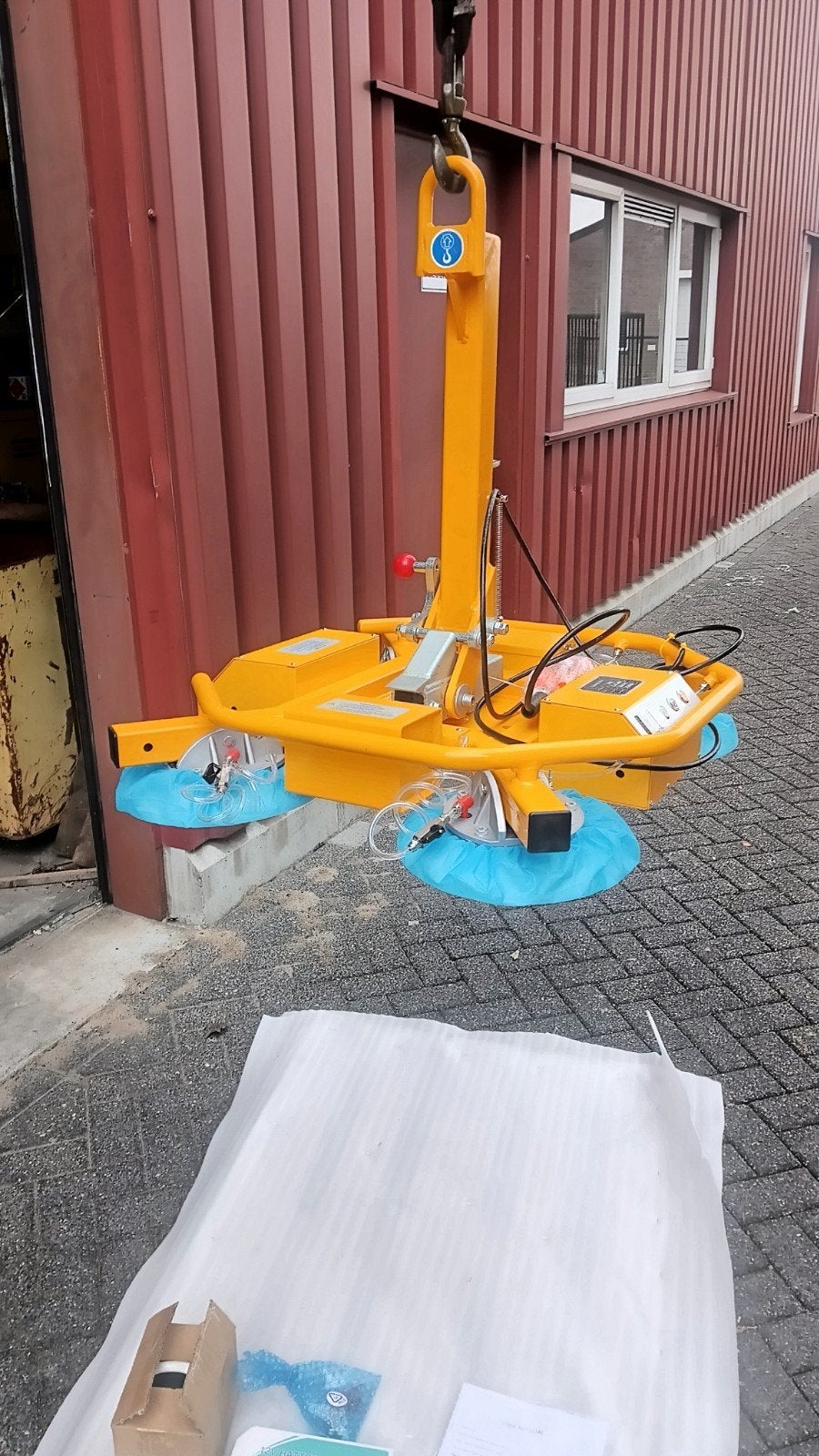 Vacuüm zuignap/ glas heffer , sandwich platen heffer,, Ophalen