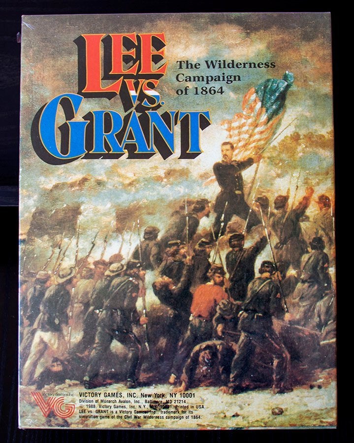 Lee vs Grant 1864-The Wilderness Campaign (Victory Games'88), Ophalen of Verzenden, Zo goed als nieuw, Historisch, Boek of Catalogus