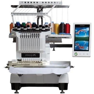Brother entrepreneur pro pr1000e borduurmachine, Hobby en Vrije tijd, Ophalen, Zo goed als nieuw, Machineborduren, Borduurmachine
