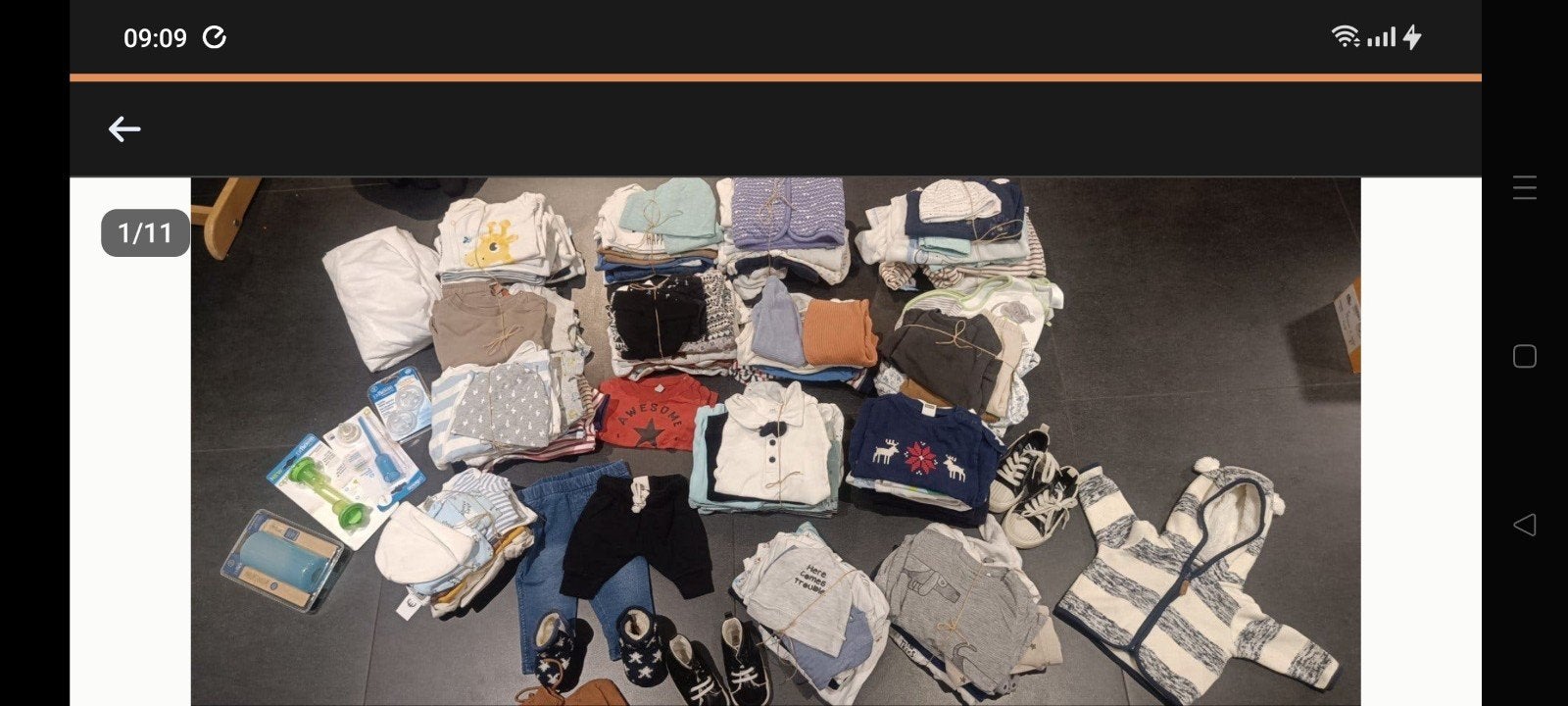 Grote partij baby kleren newborn meer dan 100 stuks, Ophalen