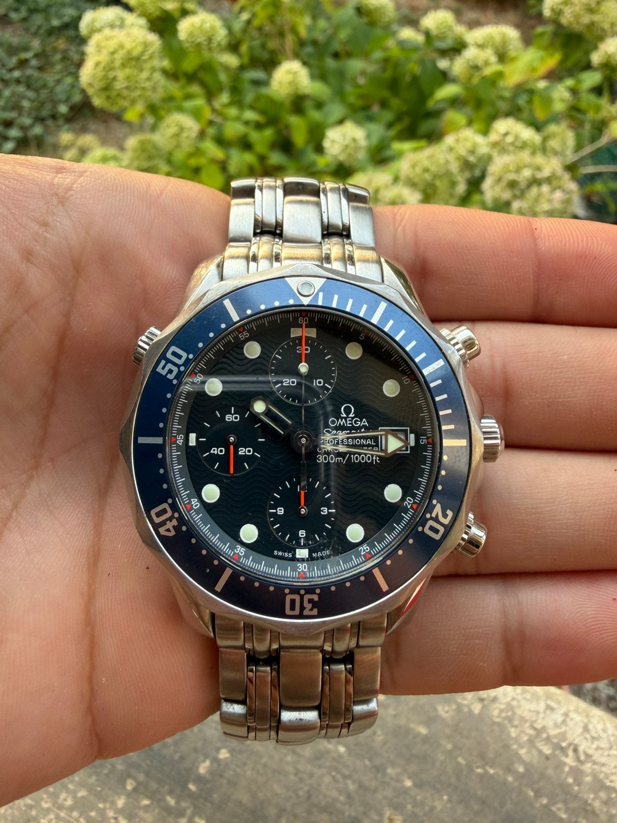 Omega Seamaster Professional Diver 300M Chronograph, Enlèvement ou Envoi, Omega