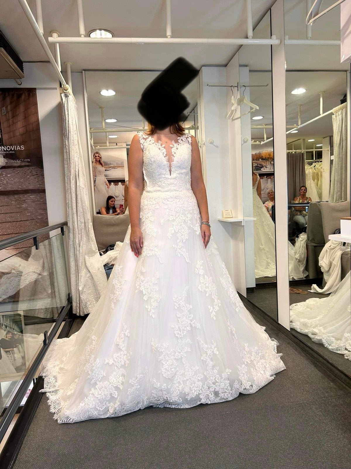 trouwjurk, Enlèvement ou Envoi, Comme neuf, Blanc, Robe de mariée