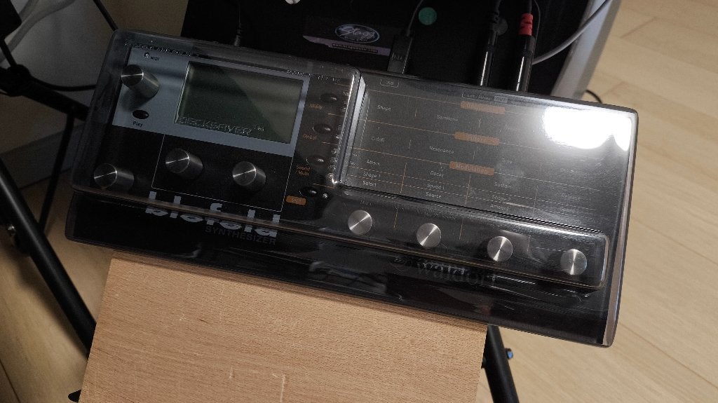 Waldorf Blofeld met decksaver in perfect staat, Muziek en Instrumenten, Ophalen of Verzenden, Zo goed als nieuw, Overige merken