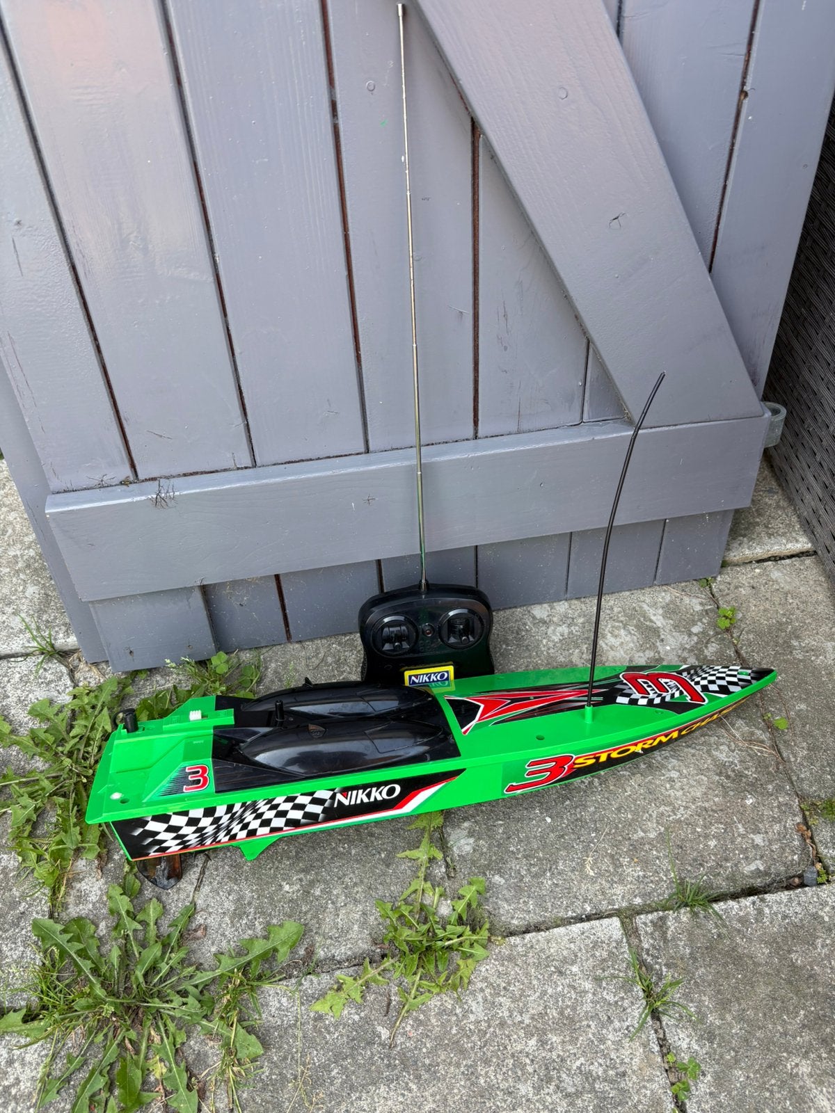 Vintage Nikko Rc boot, Hobby en Vrije tijd, Ophalen of Verzenden, Gebruikt