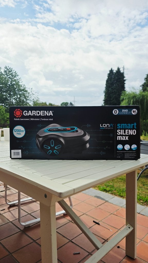 Robot tondeuse Gardena Neuve  smart SILENO max 1200, Jardin & Terrasse, Tondeuses robotisées, Neuf, Plus de 25 cm, Gardena, Enlèvement