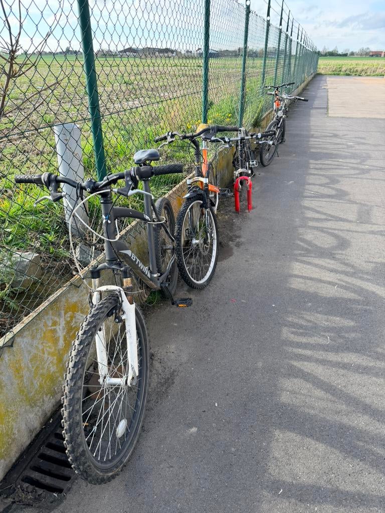 Lot fietsen, Fietsen en Brommers, Ophalen, Gebruikt