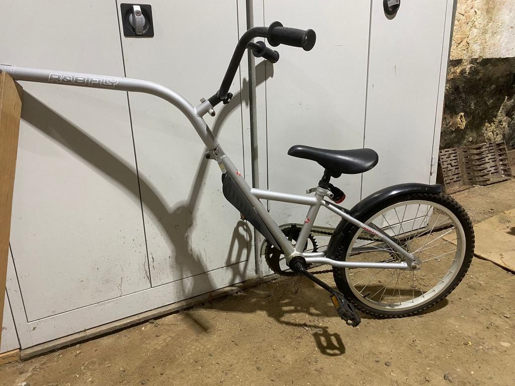 R&B Fly volgfiets, aanhangfiets. 20 inch. Opvouwbaar., Fietsen en Brommers, Ophalen, Opvouwbaar, 20 tot 40 kg, Zo goed als nieuw