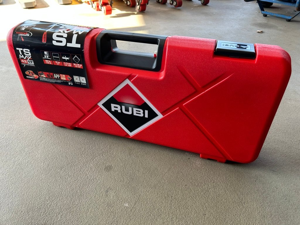 Rubi Tegelsnijder TS 43 Max 43cm inclusief koffer nieuw, Bricolage & Construction, Générateurs, Enlèvement, Neuf, Autres types
