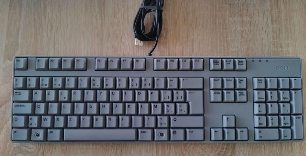 toetsenbord DELL AZERTY, Ophalen, Azerty, Gebruikt, Dell