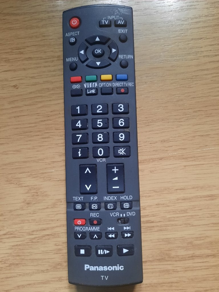 Originele Panasonic afstandsbediening voor Viera LCD TV, Ophalen of Verzenden, Refurbished, Origineel, Tv