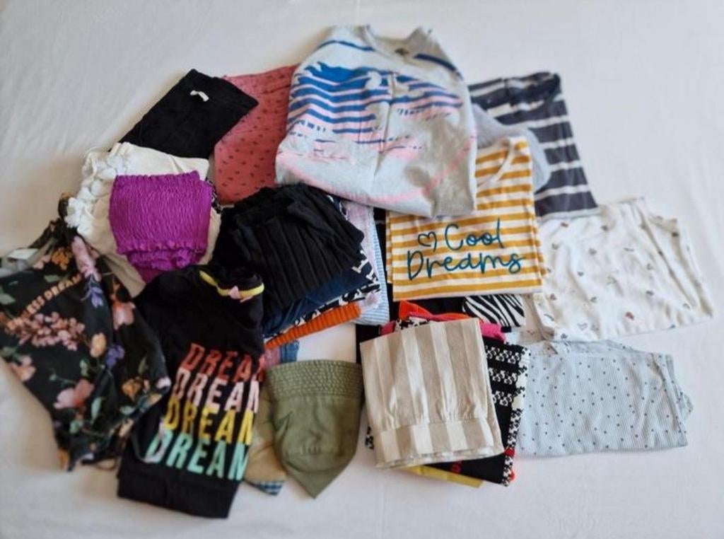 Pakket meisjes zomer kleding 13/14 jaar ( 31 stuks ), Ophalen of Verzenden, Zo goed als nieuw, Maat 158