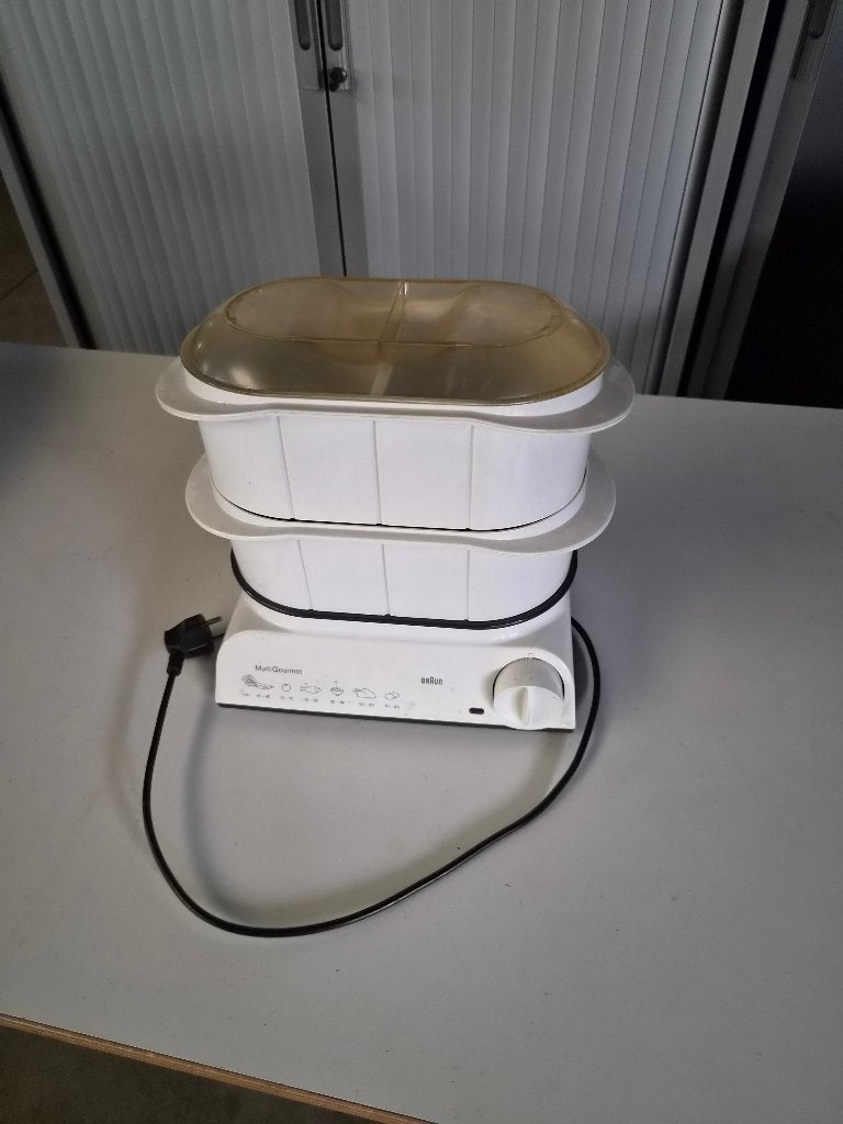 stoomkoker, Elektronische apparatuur, Ophalen, Gebruikt