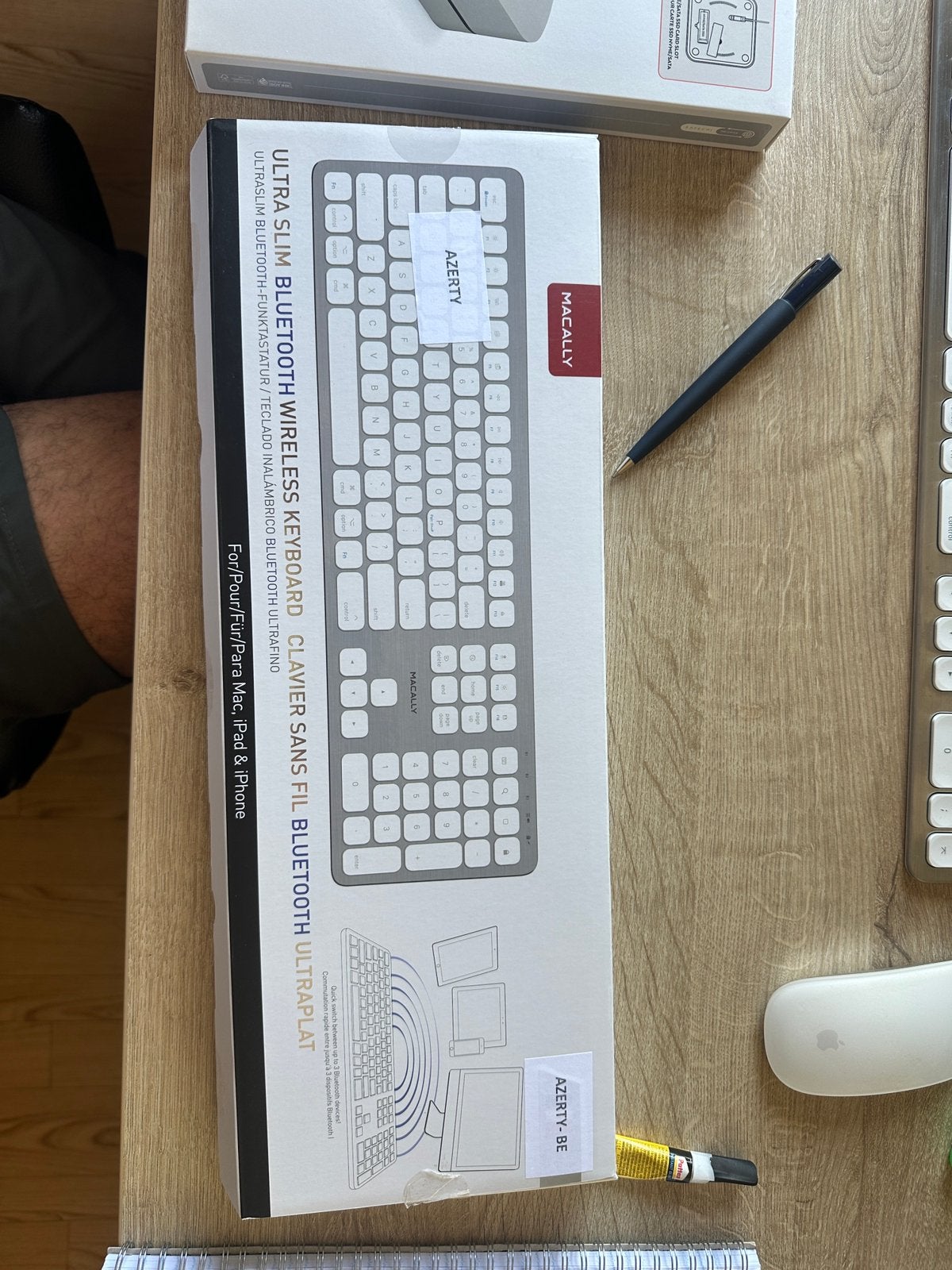 Apple comp. Toetsenbord, Computers en Software, Ophalen, Ergonomisch, Draadloos, Nieuw