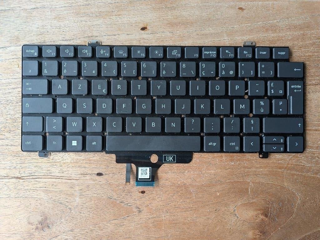 Dell Latitude 5420/5430/7420/7430/E5420 toetsenbord AZERTY, Verzenden, Azerty, Zo goed als nieuw, Dell