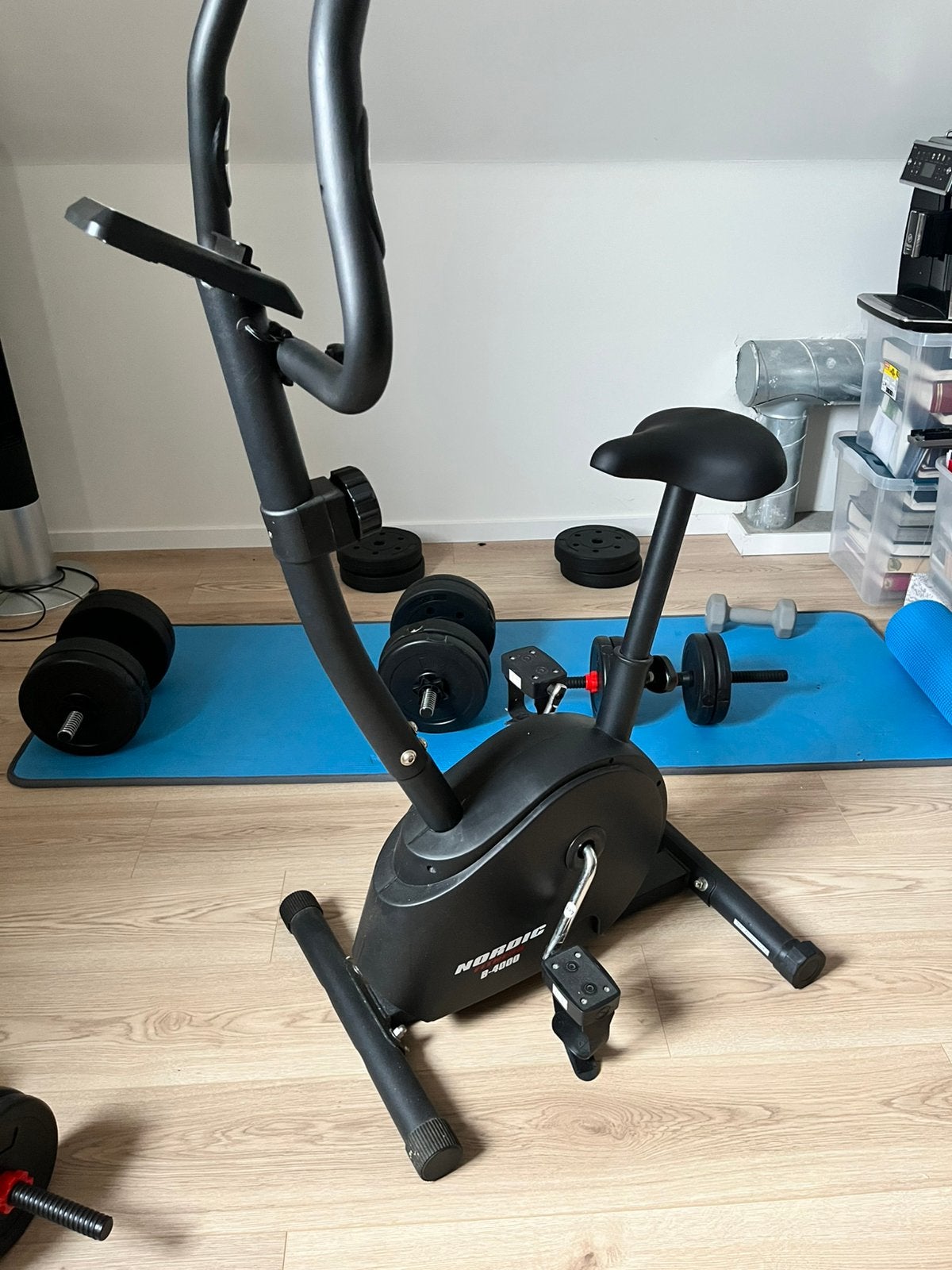 Hometrainer Nordic fitness B-4000, Enlèvement, Comme neuf, Vélo d'appartement