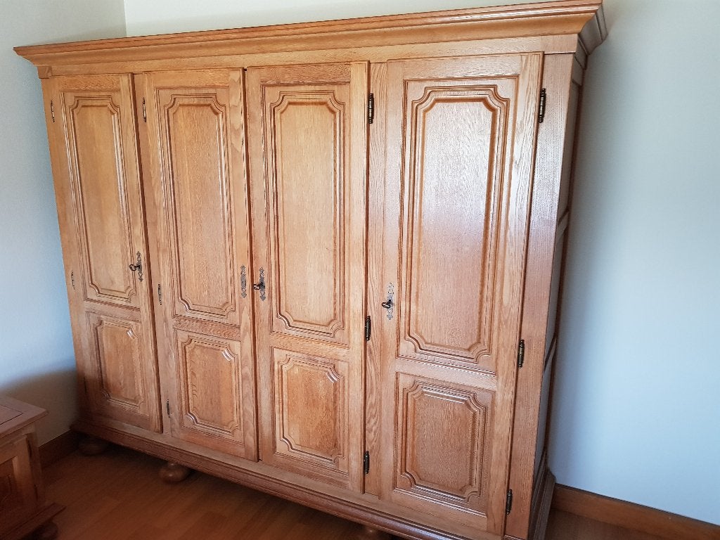 4 Massieve eiken kasten!, Ophalen