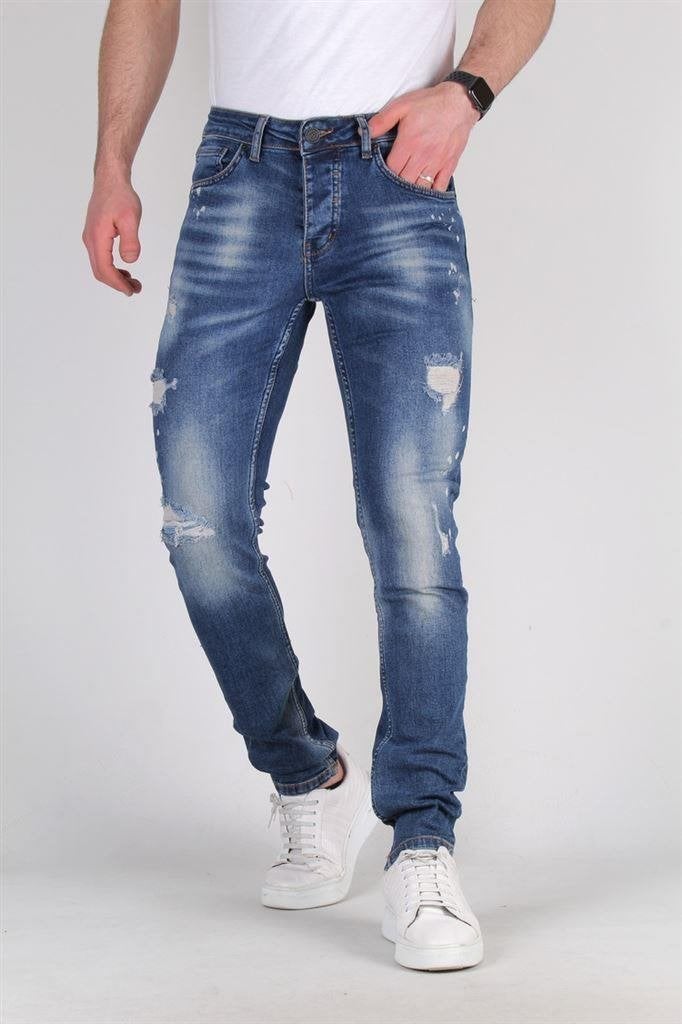 Marshall Denim Jeans ~NIEUW~ [4] Maat 34, Enlèvement ou Envoi, Neuf, Bleu, W33 - W34 (confection 48/50)