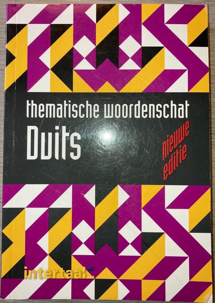 Thematische woordenschat Duits, Boeken, Ophalen of Verzenden, Duits