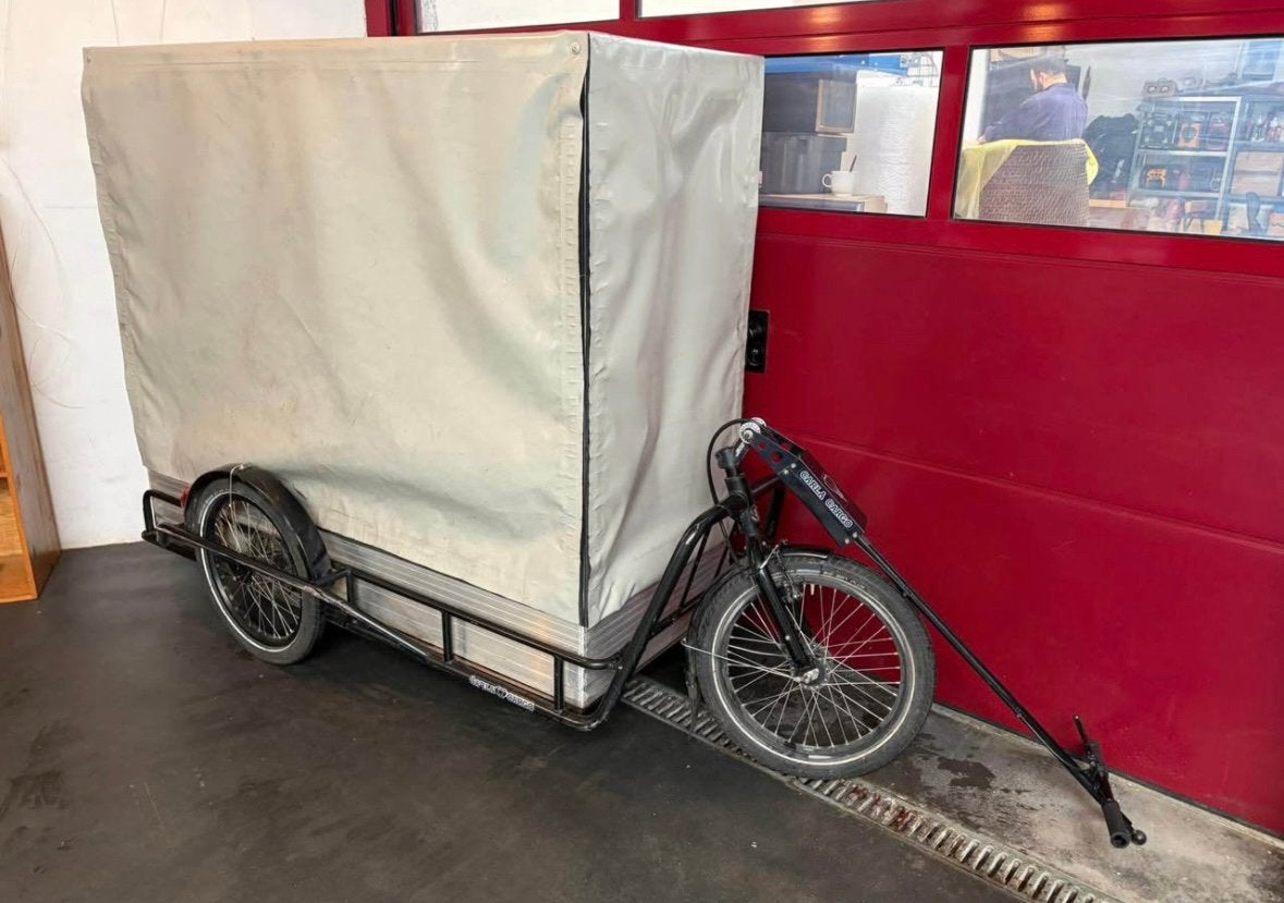 Cargo carla traiker fietskar max 250kg laden, Goederen, Zo goed als nieuw, Schijfrem, Ophalen