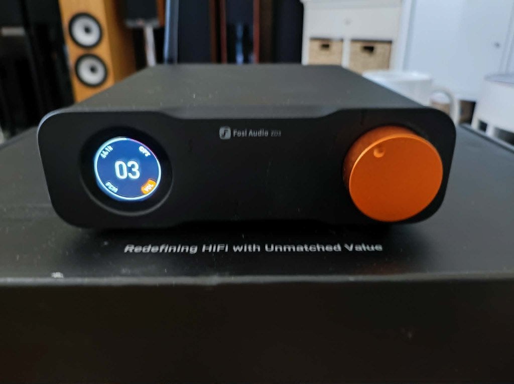 Fosi zd3 DAC+sparkos labs ss3602 opamp+fosi power filter, Enlèvement ou Envoi, Comme neuf